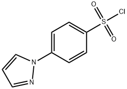4-(1H-PYRAZOL-1-YL)BENZENESULFONYL CHLORIDE Structure