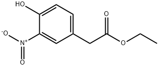 Ethyl(4-hydroxy-3-nitrophenyl)acetate Structure