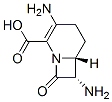 1-Azabicyclo[4.2.0]oct-2-ene-2-carboxylicacid,3,7-diamino-8-oxo-,(6R-trans)- 구조식 이미지