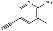 6-AMINO-5-METHYLNICOTINONITRILE 구조식 이미지