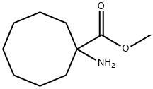 메틸1-아미노-1-사이클로옥탄카르복실레이트 구조식 이미지