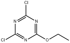 2,4-dichloro-6-ethoxy-1,3,5-triazine  Structure