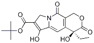 (S)-4-Ethyl-4,6-dihydroxy-3,10-dioxo-3,4,8,10-tetrahydro-1H-pyrano[3,4-f]indolizine-7-carboxylic acid tert-butyl ester 구조식 이미지