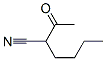 Hexanenitrile, 2-acetyl- (9CI) Structure