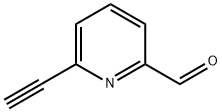 2-Pyridinecarboxaldehyde, 6-ethynyl- (9CI) Structure