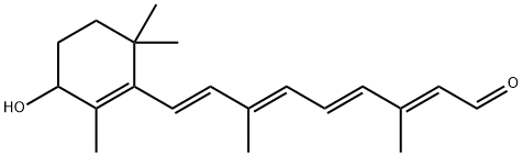 all-trans 4-Hydroxyretinal Structure