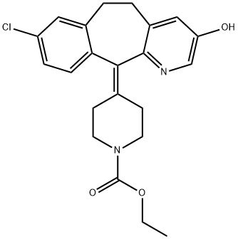 3-Hydroxy loratadine 구조식 이미지
