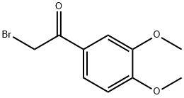 2-BROMO-1-(3,4-DIMETHOXYPHENYL)ETHANONE 구조식 이미지