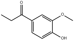 4'-Hydroxy-3'-methoxypropiophenone Structure