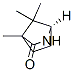 2-Azabicyclo[2.2.1]heptan-3-one,4,7,7-trimethyl-,(1R)-(9CI) 구조식 이미지