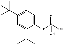 Mono(2,4-di-tert-butylphenyl)phosphate 구조식 이미지