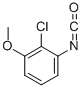 벤젠,2-클로로-1-이소시아네이토-3-메톡시- 구조식 이미지