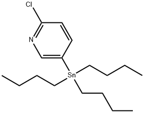 6-Chloro-3-(tributylstannyl)pyridine Structure