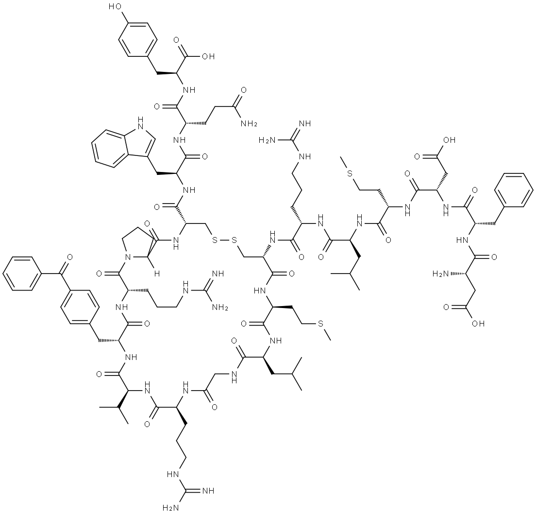 (D-BPA13,TYR19)-MCH (HUMAN, MOUSE, RAT) Structure