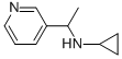 시클로프로필-(1-피리딘-3-일-에틸)-아민 구조식 이미지