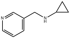 3-Pyridinemethanamine,N-cyclopropyl-(9CI) 구조식 이미지