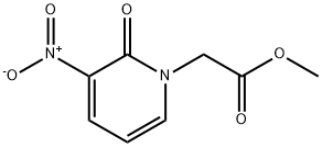 Methyl 2-(3-nitro-2-oxopyridin-1(2H)-yl)acetate Structure
