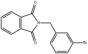 2-(3-Bromobenzyl)isoindoline-1,3-dione Structure