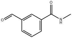 Benzamide, 3-formyl-N-methyl- (9CI) Structure