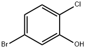5-Bromo-2-chlorophenol 구조식 이미지