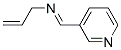 2-Propen-1-amine,N-(3-pyridinylmethylene)-,(E)-(9CI) Structure