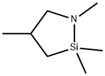 N-METHYL-AZA-2,2,4-TRIMETHYLSILACYCLOPENTANE 구조식 이미지