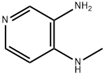 4-N-METHYLPYRIDINE-3,4-DIAMINE Structure
