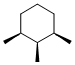 CIS,TRANS,CIS-1,2,3-TRIMETHYLCYCLOHEXANE Structure