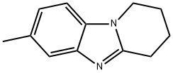 Pyrido[1,2-a]benzimidazole, 1,2,3,4-tetrahydro-7-methyl- (7CI,8CI,9CI) 구조식 이미지