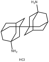 1,1&#39-Biadamantane-3-3&#39-diamine dihydrochloride Structure