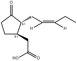 (+/-)-JASMONIC ACID-9,10-D2 Structure