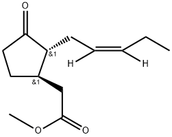 (+/-)-JASMONIC ACID-9,10-D2 METHYL ESTER Structure