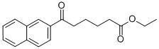 에틸6-(2-나프틸)-6-옥소헥사노에이트 구조식 이미지
