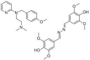 Pyrilamine tannate  Structure
