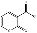 2H-피란-3-카르보닐클로라이드,2-옥소-(8CI,9CI) 구조식 이미지