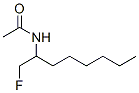 Acetamide,  N-[1-(fluoromethyl)heptyl]- Structure
