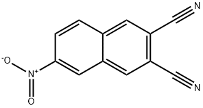 2,3-DICYANO-6-NITRONAPHTHALENE Structure