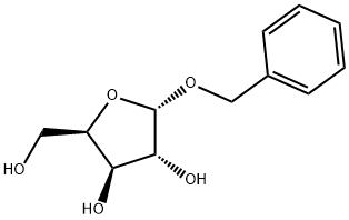 Benzyl-a-D-xylopyranoside 구조식 이미지