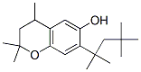2,2,4-trimethyl-7-(1,1,3,3-tetramethylbutyl)chroman-6-ol  Structure