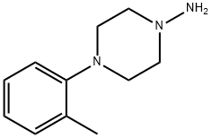 1-피페라진아민,4-(2-메틸페닐)-(9Cl) 구조식 이미지