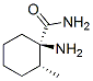 Cyclohexanecarboxamide, 1-amino-2-methyl-, (1R-cis)- (9CI) Structure