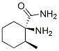 Cyclohexanecarboxamide, 1-amino-2-methyl-, (1R-trans)- (9CI) Structure