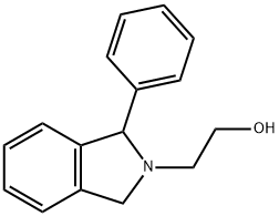 2-(1-PHENYL-2,3-DIHYDRO-1H-ISOINDOL-2-YL)ETHANOL 구조식 이미지