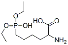 L(+)-2-AMINO-6-(O,O'-DIETHYLPHOSPHONO)HEXANOIC ACID, 98% EE, 98 Structure