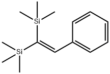 Silane, (phenylethenylidene)bis(trimethyl- Structure