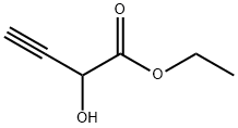 2-HYDROXY-3-BUTYNOIC ACID ETHYL ESTER 구조식 이미지