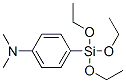 N,N-디메틸-4-(트리에톡시실릴)아닐린 구조식 이미지