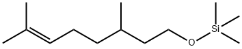 3,7-디메틸-6-옥테닐(트리메틸실릴)에테르 구조식 이미지