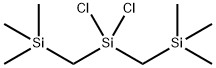 BIS(TRIMETHYLSILYLMETHYL)DICHLOROSILANE 구조식 이미지