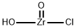 chlorohydroxyoxozirconium Structure
